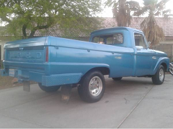 1965 FORD F100 PICK UP V8 4SPD RUNS EXC!! LOOKS GREAT A GOOD INVESTMEN - $4250 